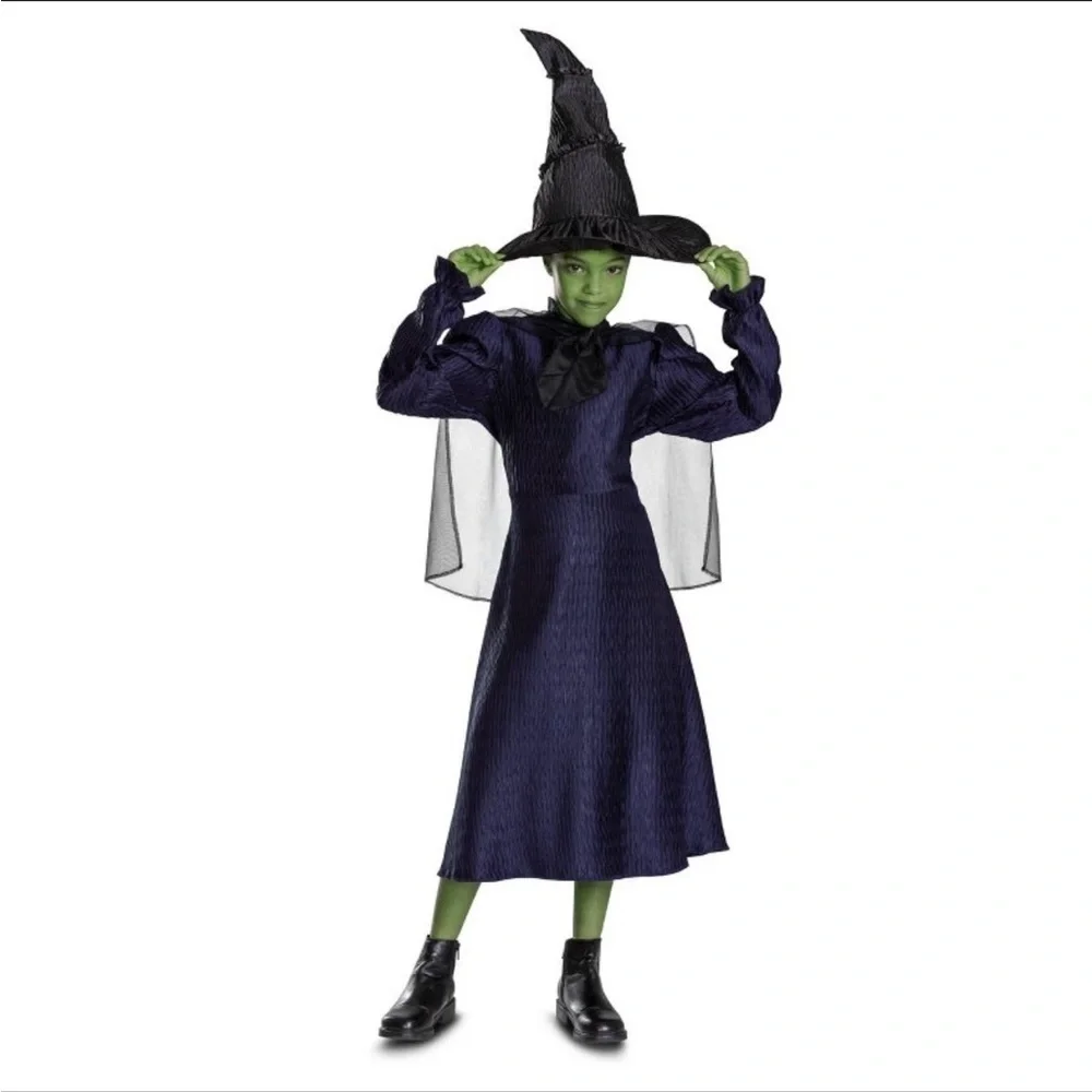 Wicked Elphaba Child Costume size 3T/4T